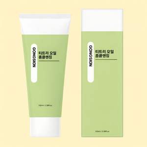 Espuma Limpiadora de Aceite de Árbol de Té Tazo Company - Calmante y Refrescante para Piel Sensible, Elimina el Exceso de Sebo, Sensación de Tirantez, Hecho en Corea - Product Image 1