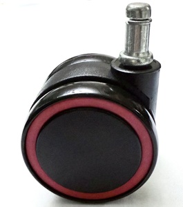 Taiwan 65mm Height Adjustable <b>Caster</b> Wheels Plastic Workbench <b>Casters</b> Stem <b>Caster</b> Ball for Furniture Living Room Hotel Workshop - Product Image 4