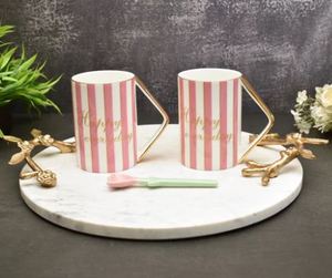 ถาดเสิร์ฟของตกแต่งทำด้วยมือทำจากหินอ่อนธรรมชาติที่เป็นมิตรกับสิ่งแวดล้อมโดยช่างฝีมือ - Product Image 5