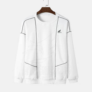 Sweat-shirt personnalisé pour homme en coton et polyester à col rond avec logo personnalisé et qualité supérieure - Product Image 1