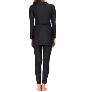 Traje de baño modesto musulmán de manga larga Traje de baño musulmán de cobertura completa modesto para mujer - Product Image 6