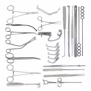 Juego de instrumentos médicos básicos de acero inoxidable para amigdalectomía y adenoidectomía para eliminación quirúrgica general oftálmica - Product Image 6