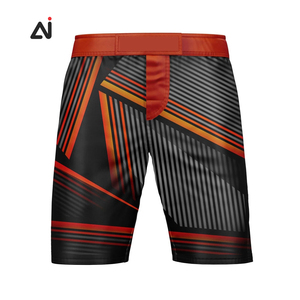 Aggrand Industry, pantalones cortos de lucha MMA para hombres con diseño de logotipo personalizado de alta calidad, servicio OEM para boxeo, artes marciales, desgaste varios - Product Image 4