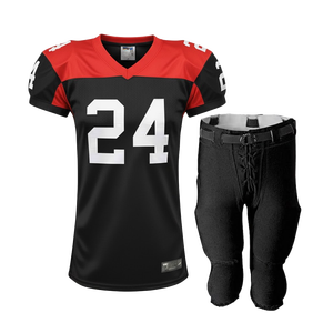 Maillot de football américain professionnel pour hommes adultes en gros, uniforme de match, 255GSM polyester respirant, performance sur le terrain - Product Image 2