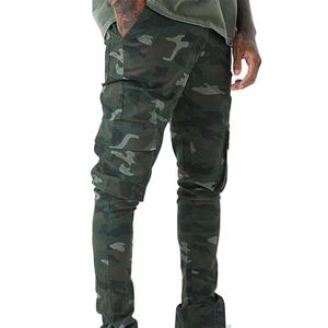 <b>Camo</b> Design High Quality Winter Hot Selling 100% Cotton Material Slim Fit Streetwear Fashionable Pockets <b>Men's</b> <b>Cargo</b> Trousers - Product Image 2