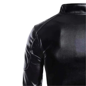 Elegante Chaqueta de Invierno para Hombre de Cuero Genuino, Manga Larga, Transpirable, Resistente al Viento, Alta Calidad, Estilo Popular, Nueva Condición - Product Image 5