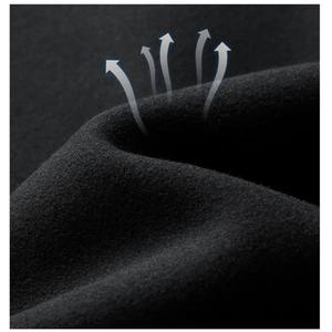 Sudaderas con Cierre y Bordado para Hombre, Tallas Grandes 5XL 6XL 7XL, Casuales, Holgadas, Cuello Alto, 100% Algodón, Felpa, Resistentes al Viento y Transpirables - Product Image 3