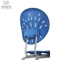 Tablette de réunion de bureau empilable en plastique chaise école siège gigogne chaise de formation