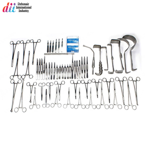 Kit de chirurgie abdominale chirurgicale médicale 108 pièces Instruments de base pour la laparotomie par debonairii - Product Image 2
