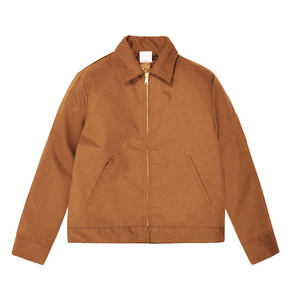 Veste en toile pour homme, rétro, toile unie, vintage, streetwear, veste en toile pour homme - Product Image 1