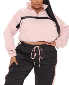 2025 haute qualité personnalisé décontracté coupe-vent survêtement coupe-vent léger coupe-vent survêtement pour les femmes vêtements de rue - Product Image 3