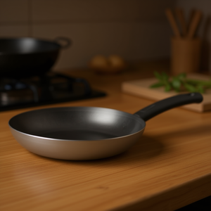 Sartén Antiadherente de Aluminio VELVET Gris de 22 cm para Freír, Modelo 62104222310001 - Product Image 3