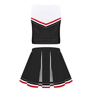 Conjunto de uniforme personalizable de porristas para mujer precio bajo al por mayor con logotipo personalizado - Product Image 2