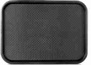 High Quality Anti Skid Design Serving <b>Tray</b> Platter Rectangular Shape Plastic <b>Trays</b> for Drink <b>Breakfast</b> Tea Dinner Coffee Food - Product Image 5