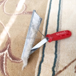 Portable Pet Hair Remover Stainless Steel Carpet Lint <b>Scraper</b> Comb for Dogs Cats Turkey - Product Image 1