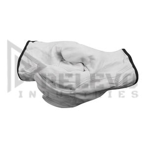 Leather Gloves <b>Mittens</b> for Men Windproof Motorcycle Genuine Leather Gloves Custom Goatskin Leather Gloves for Men - Product Image 2