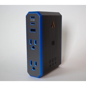 Escritorio de 42 Pulgadas con Definición 4K para Uso con Laptop, Regleta de 4 Tomas, Puerto USB, Cargador Rápido, Banco de Energía - Product Image 3