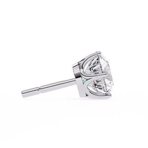 ต่างหูทองคำ 18K สวยงาม ประดับเพชรเพาะเลี้ยง ต่างหูเพชรคุณภาพพรีเมียม - Product Image 5