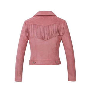 Chaquetas de cuero para mujer de Pakistán, chaquetas de cuero de moda para mujer de alta calidad, piel de oveja original auténtica - Product Image 2
