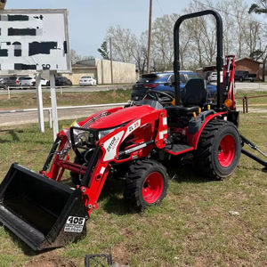 Tracteur compact Zetor M25HT 25HP 4WD avec chargeur frontal, pelle rétrocaveuse, boîte de vitesses, pompe pour travaux agricoles, d'aménagement paysager et de construction - Product Image 1