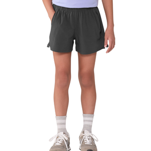 <b>Boys</b> Denim Casual High Waist Running <b>Shorts</b> Lightweight Quick Dry Activewear Comfortable Fit - Product Image 1