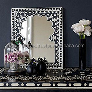 High Quality Design Traditional Bone Inlay <b>Mirror</b> Natural Bone Inlay Rectangular <b>Mirror</b> <b>for</b> Home Indoor Outdoor Decoration - Product Image 2
