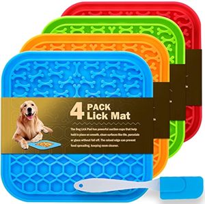 Silicone Pet Licking <b>Mat</b> Wholesale BPA Free Slow Feeding Pad Non Slip Dishwasher Safe Calming Solution for Dogs and <b>Cats</b> - Product Image 1