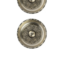 Bol de Hammam turc traditionnel plaqué cuivre et chrome Design marocain moderne Lavabo de salle de bain durable Prix spécial pour commande en gros