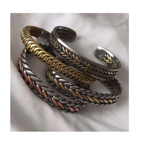 99.9% Copper Plated Health <b>Bracelet</b> Magnetic <b>Arthritis</b> Relief Quality Guaranteed Antique Copper Craft - Product Image 5