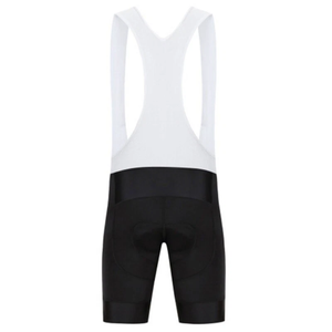 Breathable Sweat Wicking White Black <b>Cycling</b> Bib <b>Shorts</b> Mens <b>Padded</b> <b>Cycling</b> Sets - Product Image 4