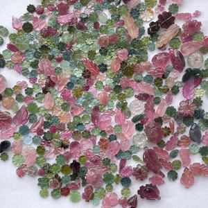 พลอยทัวร์มาลีนธรรมชาติหลายขนาด8มม. 10มม. 12มม. อัญมณีเจียระไนแบบแฟนซีแบบ DIY สำหรับทำเครื่องประดับทำแหวนหลวมล่าสุด - Product Image 2