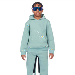 Nouvelle arrivée design hommes survêtement décontracté avec point de contraste Sport à capuche et pantalons de survêtement broderie vêtements de sport pour hommes survêtement - Product Image 5
