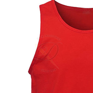 OEM Hombres Casual Tank Top Último Diseño Oversize Transpirable Tejido de punto Alto Fabricante Bajo Precio - Product Image 5