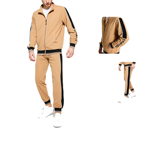 OEM logotipo personalizado entrenamiento gimnasio hombres chándales 2 piezas de alta calidad a granel Jogger hombres chándal para la venta hecho en Pakistán - Product Image 2