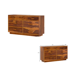 New Product Best Quality Bedroom Furniture Manufacture <b>Wood</b> Modern 7 Drawer <b>Chest</b> Drawer Dresser - Product Image 6