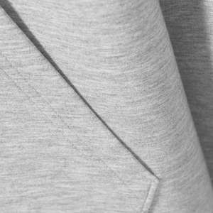 Fabricants de sweats à capuche essentiels personnalisés de haute qualité Sweat à capuche court en éponge française 500 g/m² avec fermeture éclair pour hommes - Product Image 4