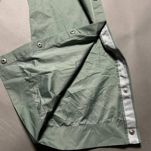กางเกงกันลมผ้าไนลอนแนวลำลองสำหรับผู้ชายกางเกงวอร์มมีกระดุมสีเขียวน้ำหนักเบาออกแบบได้ตามที่ต้องการ - Product Image 3