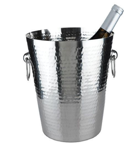 Cubitera metálica única en forma de sombrero de copa con acabado negro mate. Disponible en nuestra tienda para un toque de magia. - Product Image 5