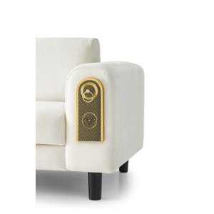 Reposabrazos de PVC con Diseño Moderno de Tulipanes, 30x13cm, Decoración para Muebles, Panel Frontal para Sofá - Product Image 4