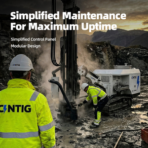 Máy khoan DTH nhỏ gọn CINTIG dùng cho đào hầm và đường hầm, được thiết kế cho hoạt động trong không gian hạn chế với cấu tạo chắc chắn - Product Image 3