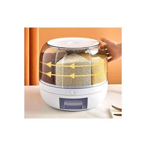 Juego de 2 Organizadores de Hogar Blancos Hechos de Plástico Resistente con Capacidad de 500-999 ml para Organización y Desempolvo, Hecho en Turquía - Product Image 3