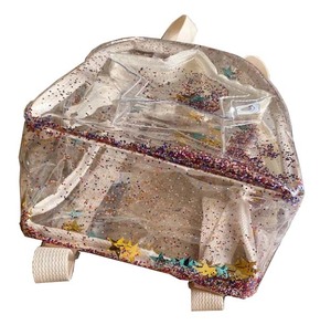 กระเป๋าเป้เด็กผู้หญิงพร้อมกระเป๋าด้านหน้ารูปดาว - Product Image 4