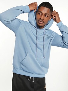 Sweat à capuche surdimensionné pour hommes en coton polaire pull-over décontracté hiver sweat à capuche coupe régulière logo personnalisé disponible - Product Image 4