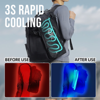 Sac à dos rafraîchissant Megacool en nylon léger, imperméable, anti-UV, avec système de pompe pour le cyclisme
