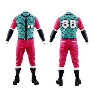 Fabricant d'uniformes de baseball de conception personnalisée en polyester 2024 Sports personnalisés porte les meilleurs uniformes de conception pour adultes - Product Image 3