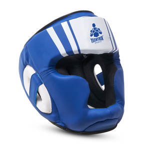 Protector de cabeza de cuero de último diseño más vendido, protección facial completa para adultos a precio bajo al por mayor - Product Image 1