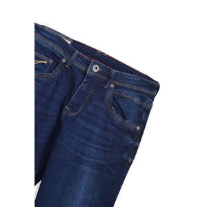 TomTomSon Pantalon cargo droit taille haute skinny M/bleu Streetwear cristal pour homme coupe légère/foncée/délavée pour l'automne/hiver - Product Image 1