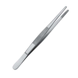 Fórceps de tejido marrón Adson de 12cm de alta calidad, 1x2 dientes, fórceps Adson de cirugía Manual de acero inoxidable alemán - Product Image 2