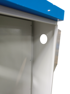 Gabinete de Control Eléctrico Industrial, Caja de Distribución de Energía de Acero Galvanizado, de Pie, con Clasificación IP55 y Recubrimiento en Polvo - Product Image 3