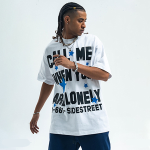 Camisetas de Poliéster Extra Grandes con Hombros Caídos y Estampado Personalizado de Alta Calidad - Product Image 4